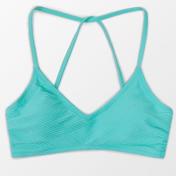 Extra Small Cupshe Criss Cross Tie Back Bikini Top - Picture 4 of 5